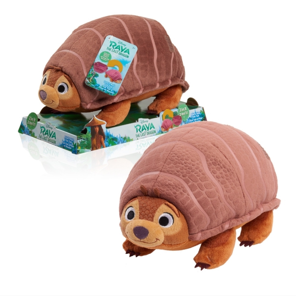 Disney Raya and the Last Dragon Fold'n Roll Tuk Tuk Stuffed Animal